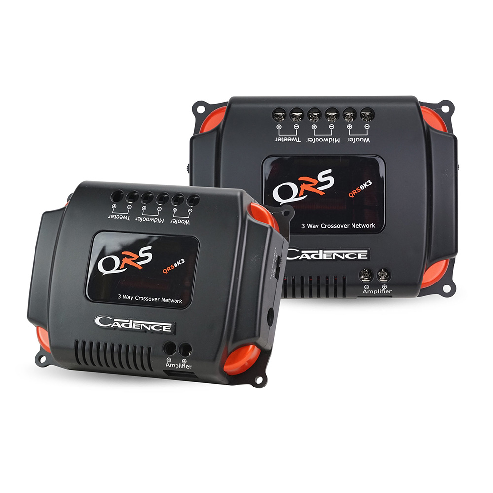 Cadence QRS6K2 6.5 2-Way QRS Series Component Car Speakers by Cadence-