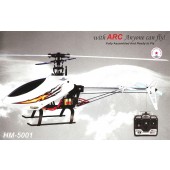 HM-5001-1RTF - 6 Channel 3D PRO Helicopter / Raptor 480-Size 