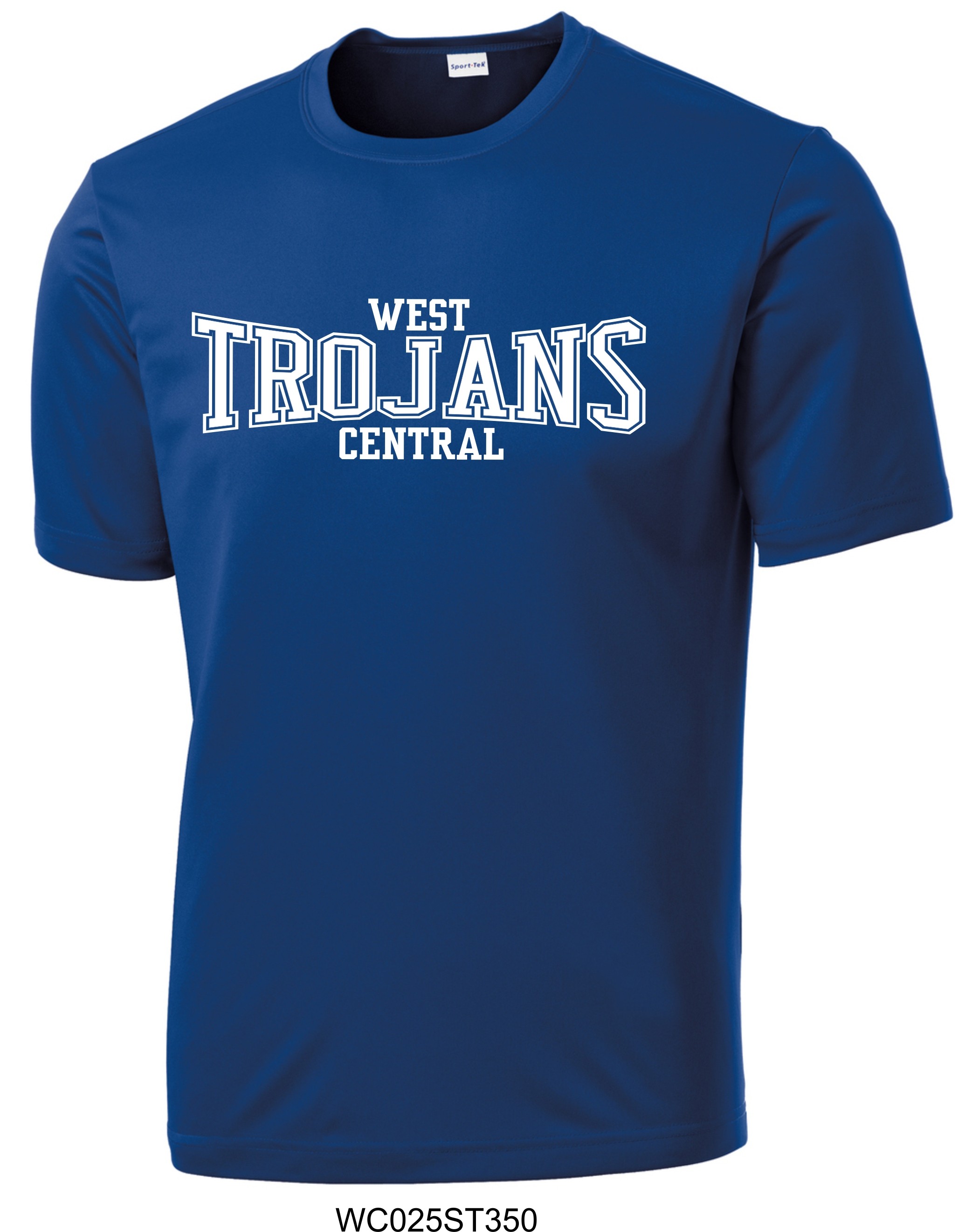 Dri-Fit Royal West Central Trojans Tee - T-Shirts - West Central Trojans