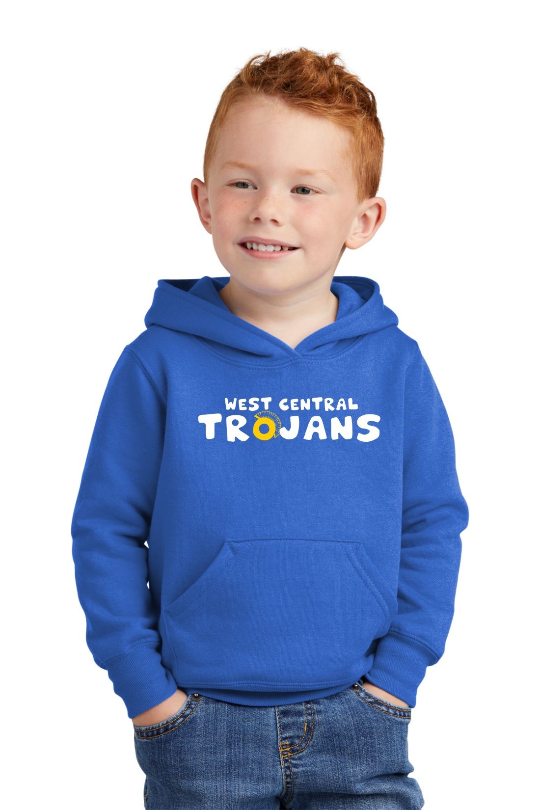 Toddler West Central Trojans Hoodie - Royal