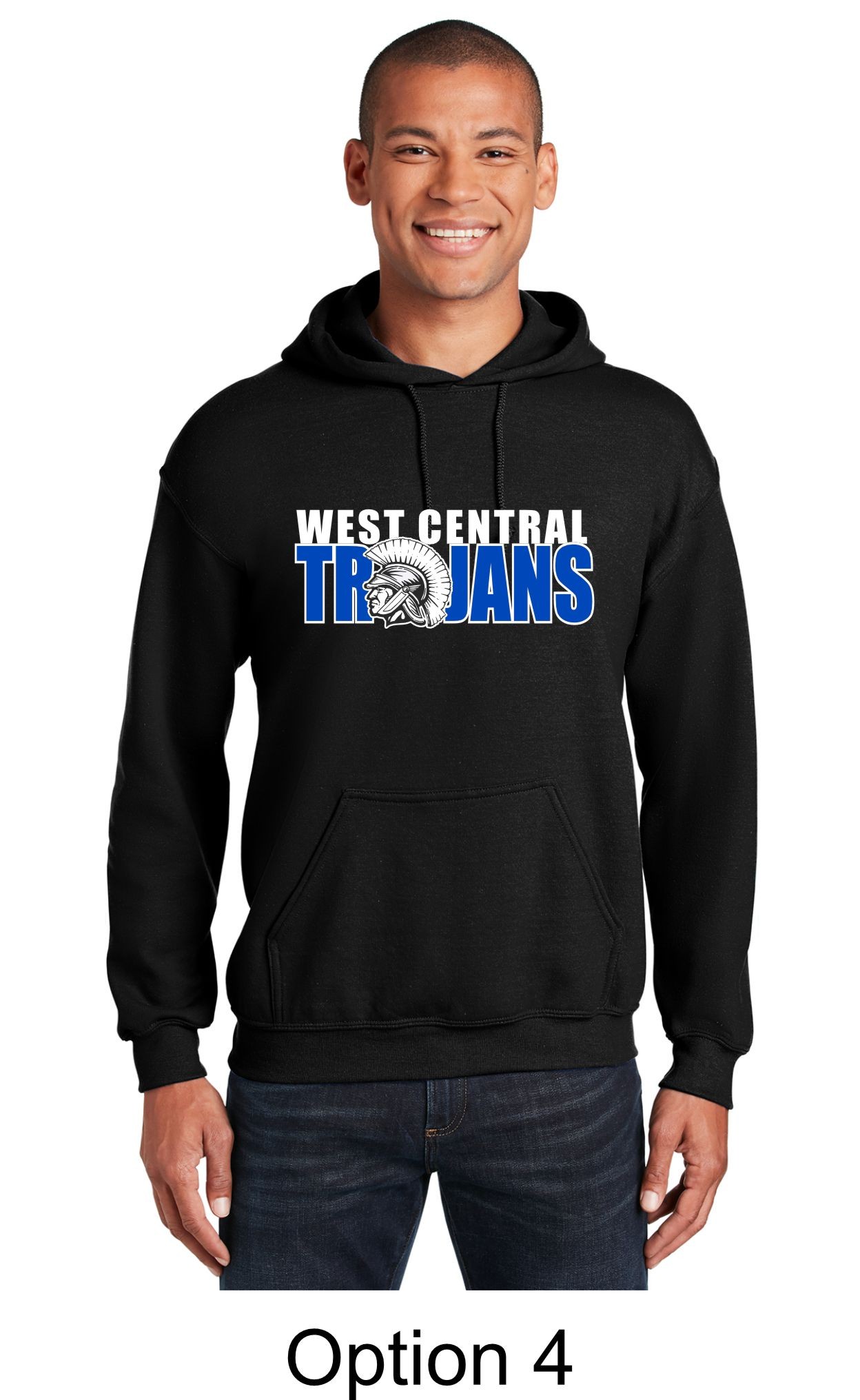 West Central Customizable Hoodie - Black