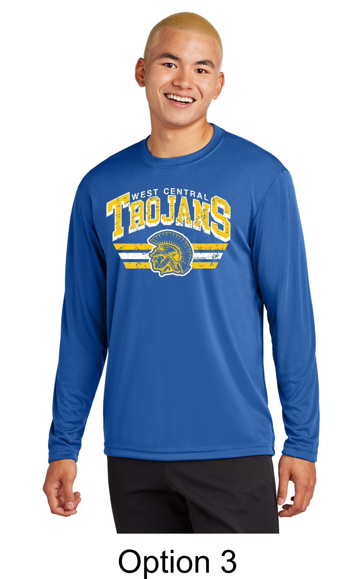 West Central Customizable Dri-Fit Long Sleeve - Royal