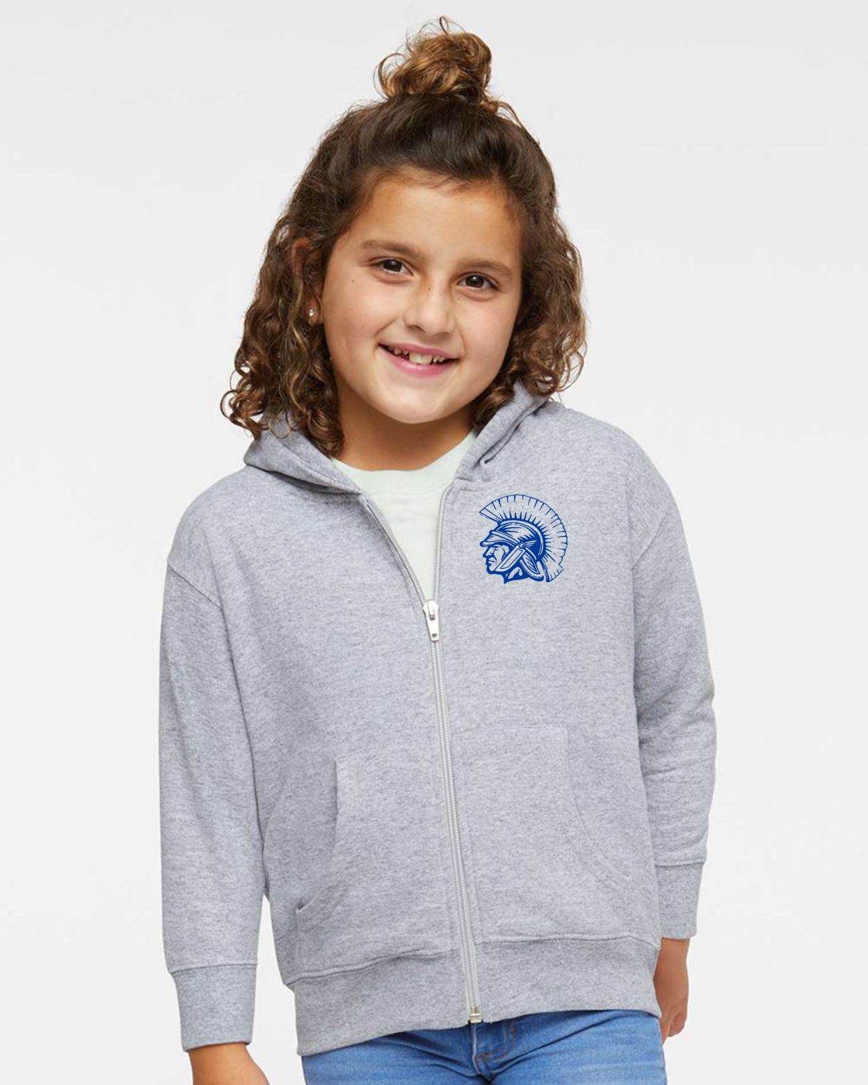 Toddler West Central Full Zip Hoodie - Heather