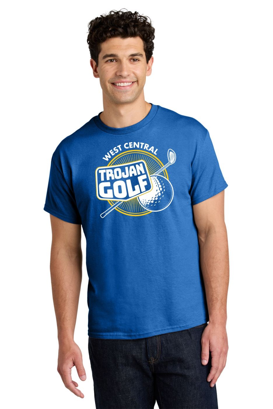Tall WC Golf T-Shirt - Royal