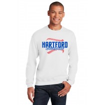Hartford Baseball Crewneck - White