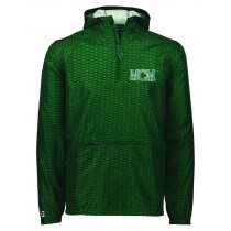 MCM Fighting Cougars Packable Quarter Zip Jacket - Forest