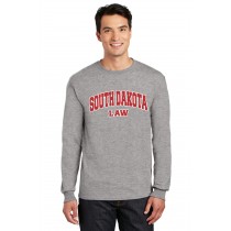 USD South Dakota Law Long Sleeve - Grey