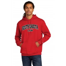 USD South Dakota Law Champion® Tackle Twill Applique Hoodie - Red