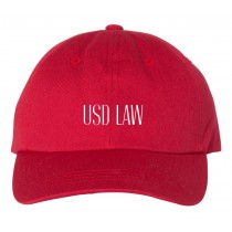 USD Law Cap - Cranberry