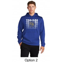 West Central Customizable Dri-Fit Hoodie - Royal
