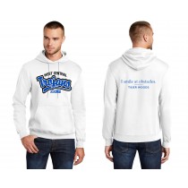 Tall West Central Golf Hoodie - White