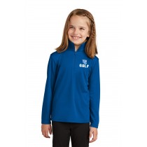 Youth West Central Golf Quarter Zip - Royal
