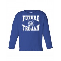 Toddler West Central Future Trojan Long Sleeve - Royal
