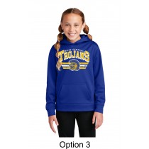 Youth West Central Customizable Dri-Fit Hoodie - Royal